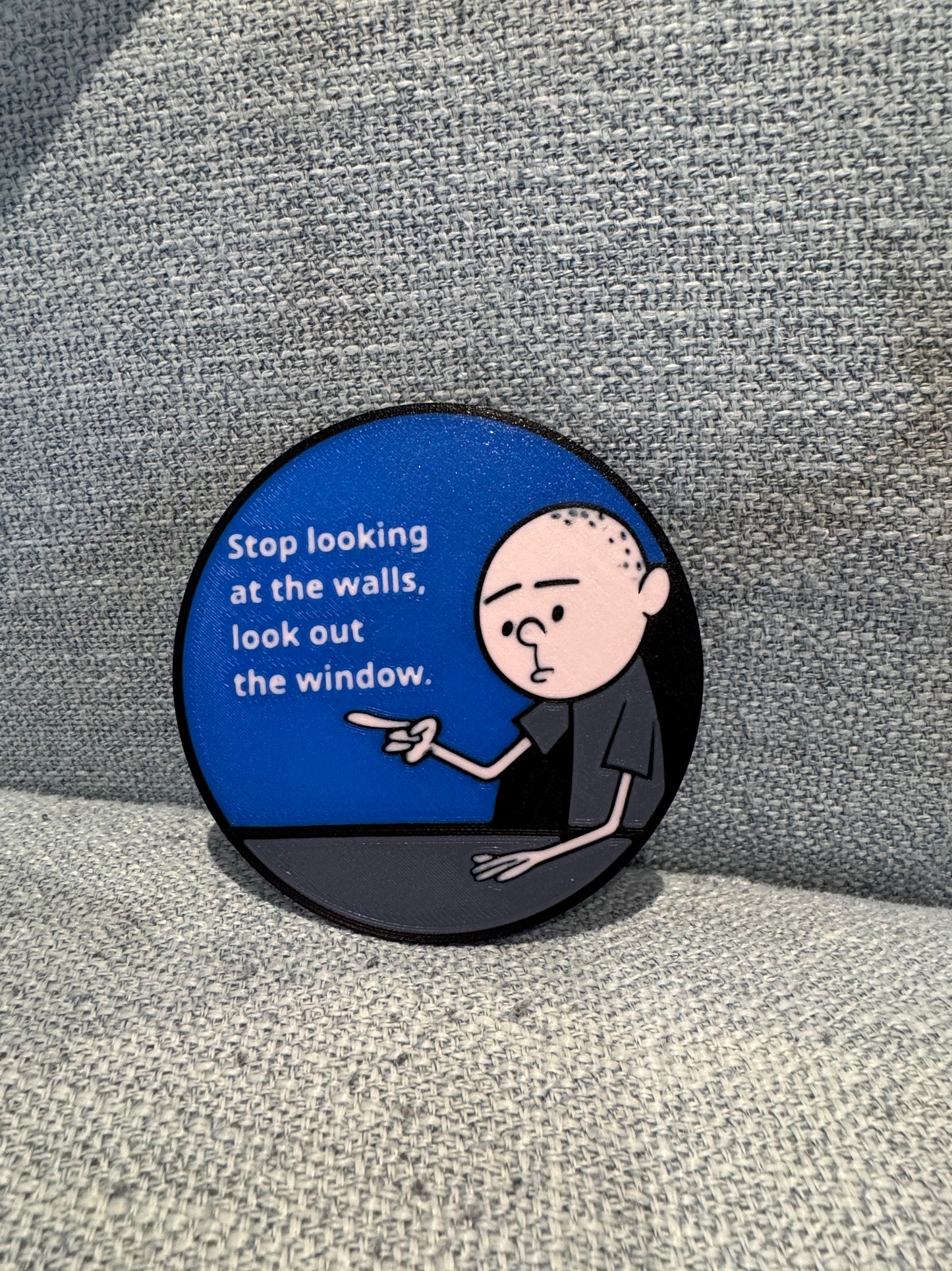 Karl Pilkington Quote Coaster