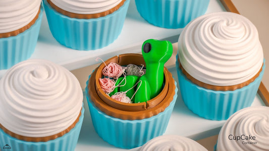 Cup Cake Container And Mini Cutie